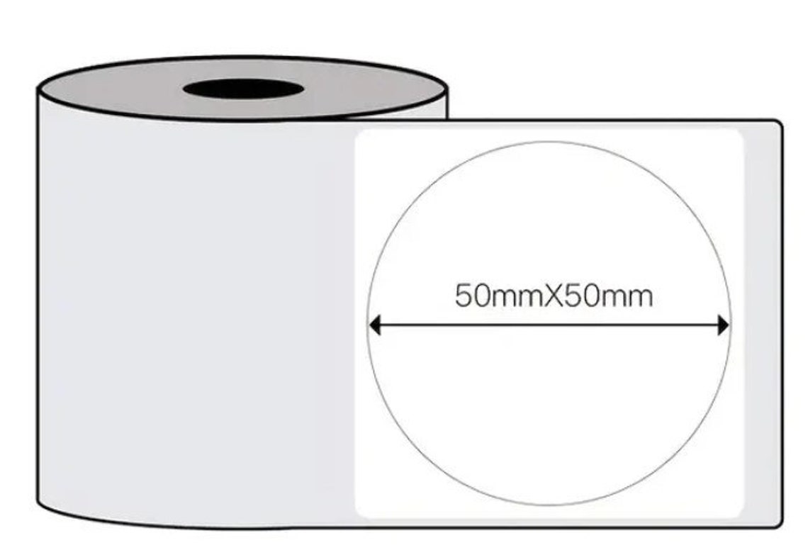 50 CUSTOM Labels Round Label Square Label Small Labels Big Labels Paper ...
