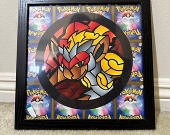 Vidriera Infernape