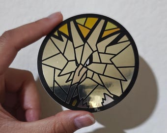 Adesivo per vetrate colorate Zapdos