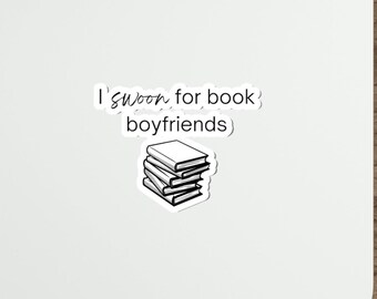 Book Boyfriends Die-Cut Stickers