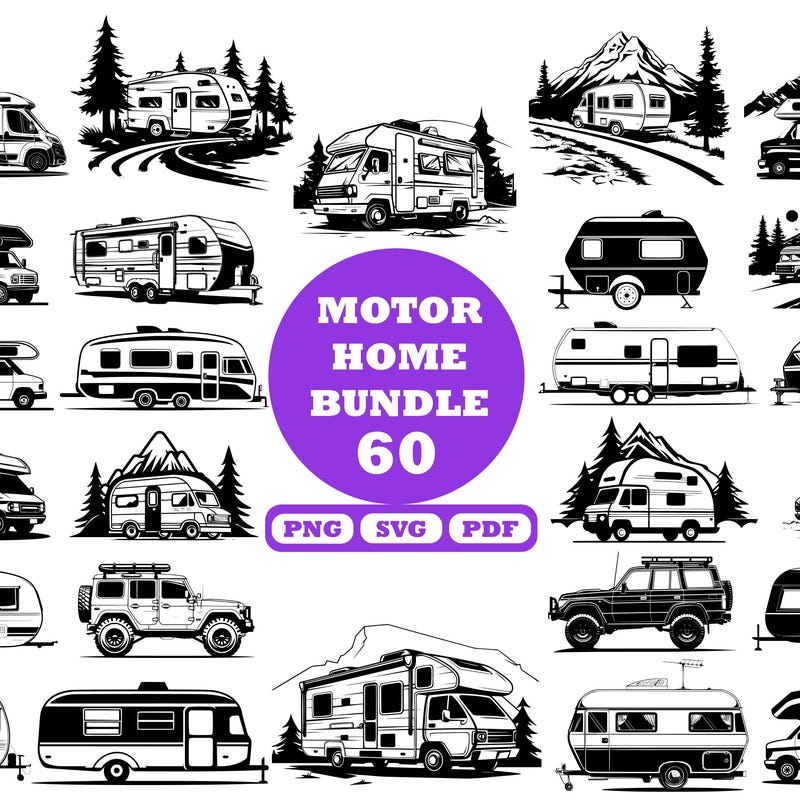 Rv Svg - Etsy
