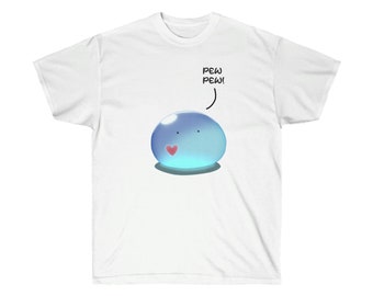 Pew Pew! Sui T-Shirt Ultra Cotton DTG Print - Campfire Cooking In Another World Shirt - Tondemo Skill de Isekai Hourou Meshi Shirt Anime
