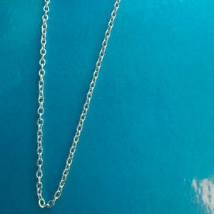 Sterling Silver Chain Necklace, Women and Men Unisex 925 Sterling Silver Chains, Layering Necklace for Pendants