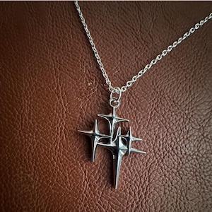 K10WG ネックレス 星形チャーム Tiny Charm】K10ダイヤモンドチャーム｜ネックレスチャーム