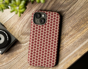 Funda para teléfono Red Stars de Shield Shack Designs