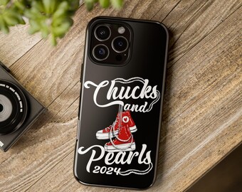 Chucks and Pearls Cell Phone Case by Shield Shack Designs