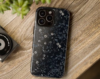 Black and White Daisies Cell Phone Case by Shield Shack Designs