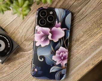 Midnight Lillies Cell Phone Case by Shield Shack