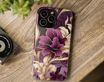 Golden Lillies Cell Phone Case by Shield Shack Designs