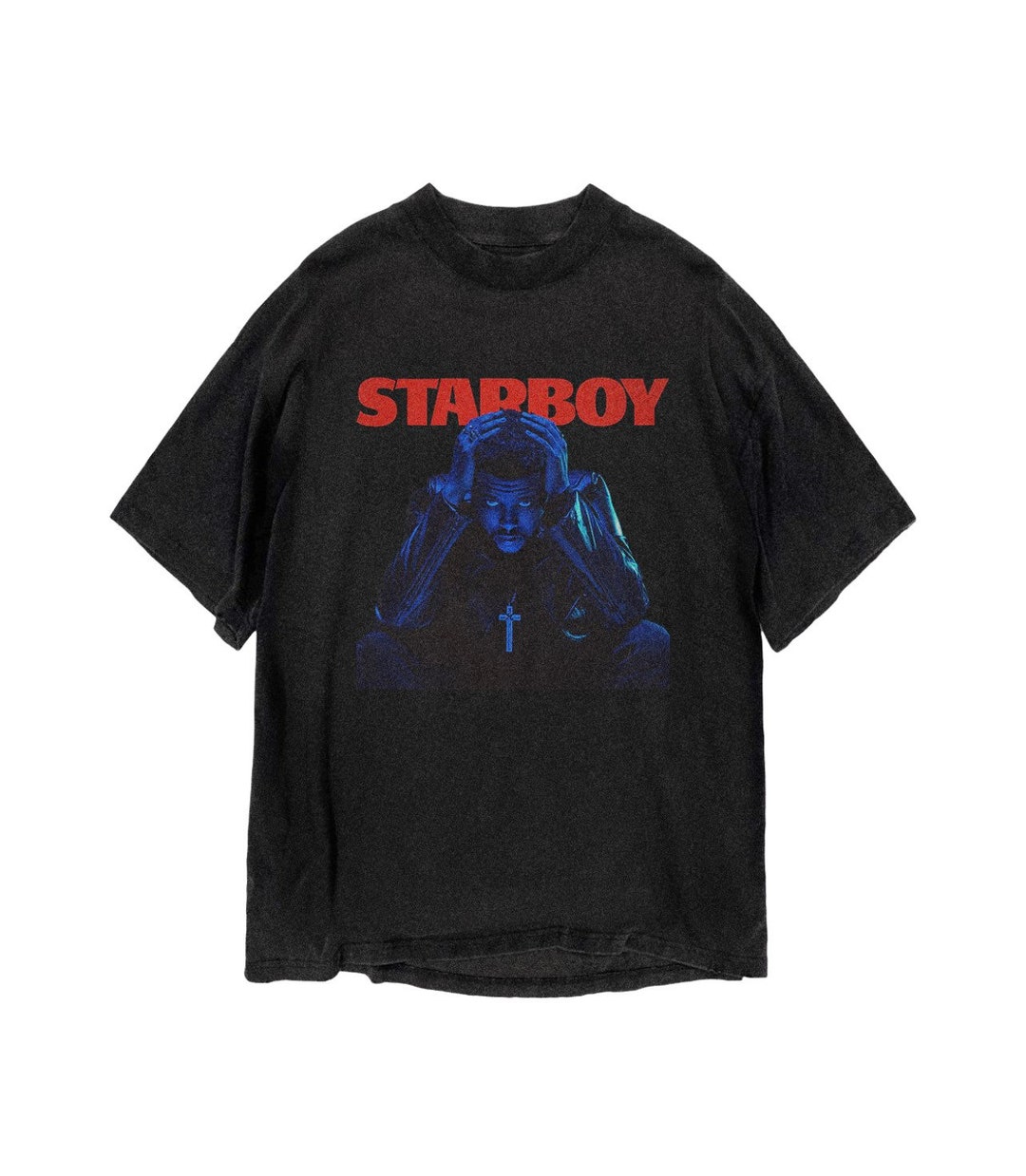The Weeknd Starboy Tshirt Etsy