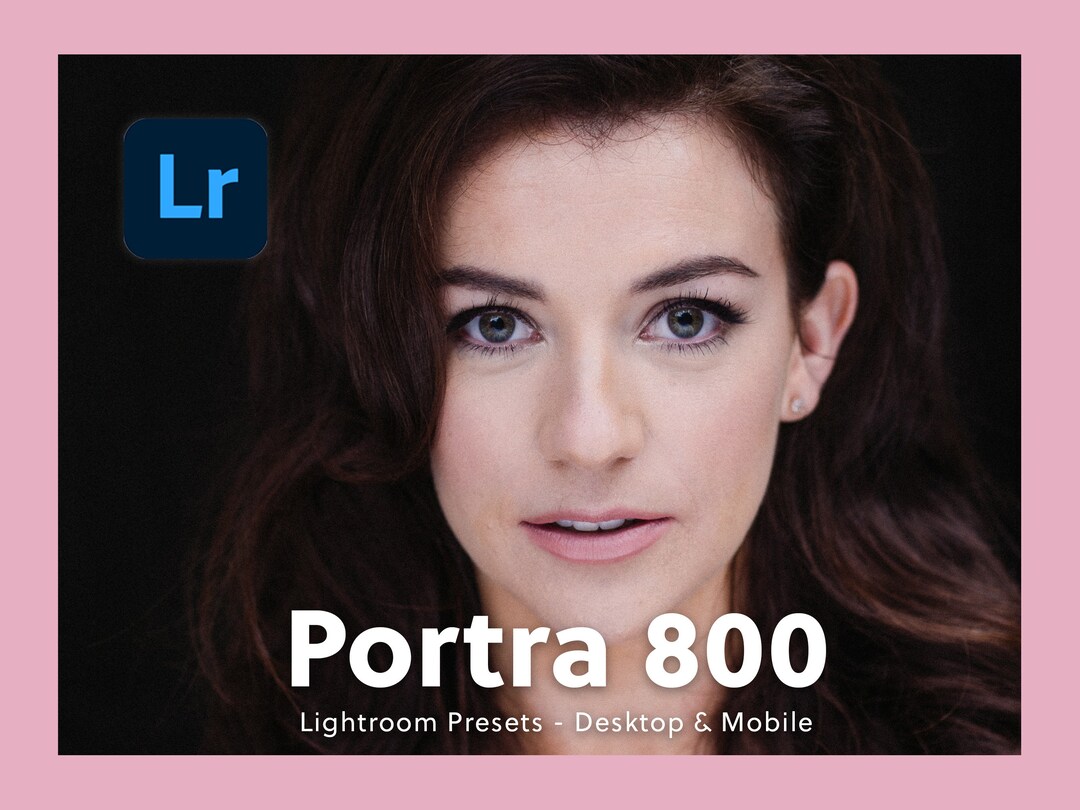 Kodak Portra 800 Preset Pack Premium Lightroom Presets, Vintage Film