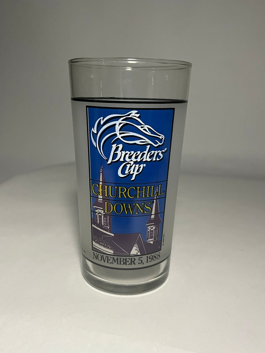 1988 Breeders Cup Glass - Etsy