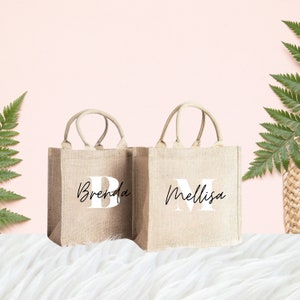 bridesmaid tote bag, bags for bridesmaid, proposal totes, tote bag, personalized tote, burlap bag, bridesmaid beach bag, monogrammed tote