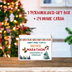 Advent Calendar, Christmas Advent Calendar 2023, Family Movie Advent Calendar for Him or Her, Children&#39;s Film Christmas Advent Calendar xmas
