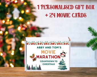 Advent Calendar, Christmas Advent Calendar 2023, Family Movie Advent Calendar for Him or Her, Children's Film Christmas Advent Calendar xmas