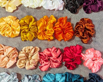 Bridesmaid Hair Scrunchies | Bridesmaid Gifts | Bachelorette Party Gifts | To Have And To Hold Your Hair Back | Bridesmaid Proposal