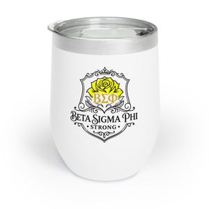 Beta Sigma Phi Chill Wine Tumbler
