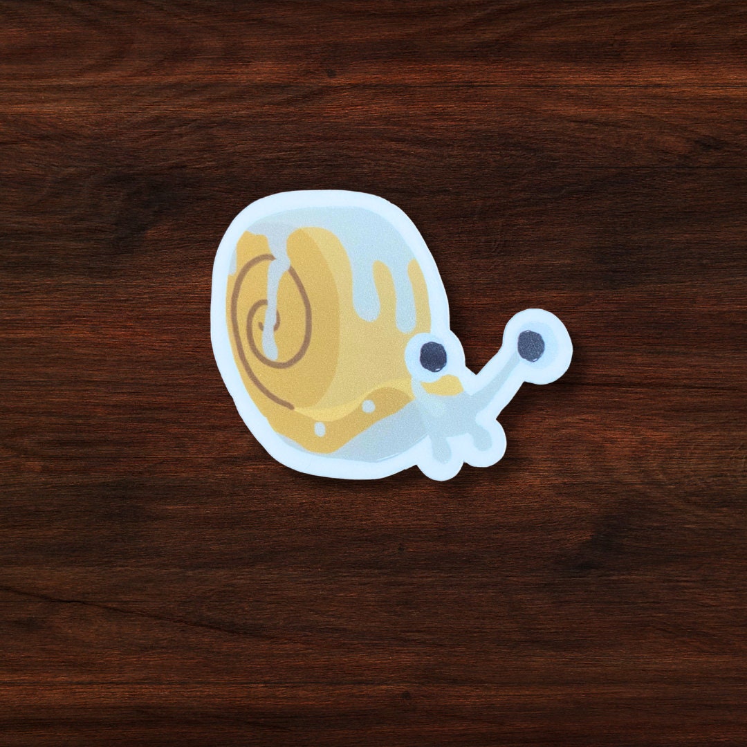 Cinnamon Roll Snail Bugsnax Food Stickers Any Bugsnax Bug Vinyl Vibrant