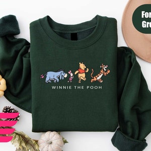 Winnie The Pooh And Friends Sweatshirt, Pooh Bear Sweatshirt, Family Sweatshirt, Winnie The Pooh Shirt, Tiger Sweatshirt, Piglet hoodie