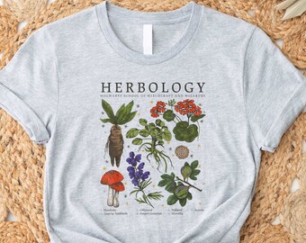 Herbology Plants Shirt, Herbology Shirt, Gift For Plant Lover, Botanical Shirt, Plant Lover Shirt,Plant Wizard Pottery Shirt,Gardening Shirt