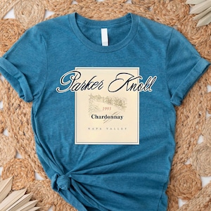 Parker Knoll Shirt, Celebrity Shirt, Parker Knoll T Shirt, The Parent Trap Inspired, Hallie Annie Parker, Lindsay Lohan, Vineyard Shirt