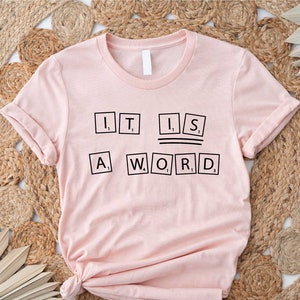 It is a Word Shirt, Scrabble Is My Therapy, Scrabble Player Gift, Scrabble Lover, Scrabble Tiles, Board Games, Tee, Game Night Shirt
