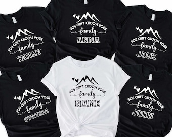 Family Reunion T Shirt,  your family name, year, and even location if you wish, several shirt colors and sizes