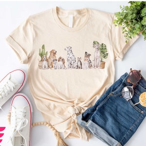 Dog Shirts,Cute Dog Shirts,Dog Lover Shirt,Dog Mom Shirt,Funny Dog Shirt,Dog Mom Gift,Dog Lover Gift,Dog Dad Shirt,Animal Shirt,Gift For Mom