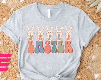 Happy Easter Shirt, Bunny Shirt,Easter Shirt,Easter Gifts,Rabbit Shirt,Kids Easter Shirt,Easter Bunny Shirt,Easter Day,Easter Gifts For Kids