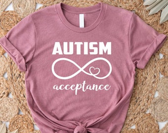 Autism T-Shirt, Special Ed Teacher, Social Worker Mom Gift, Autism Acceptance Awareness Disability ,Therapist Autism Acceptance, Autism Gift