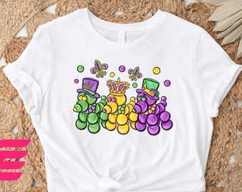 Mardi Gras Shirt, Mardi Gras Bead Dogs Shirt, Mardi Gras Dog Shirt, Funny Mardi Gras Shirt, Mardi Gras Carnival Shirt, Costume Party Shirt