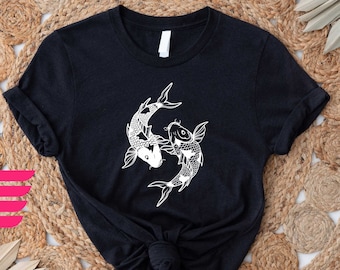Koi Fish Sweatshirt, Japanese Style Sweatshirt, Koi Fish Sweatshirt, Animal Lover Sweatshirt, Animal Lover Gift, Fishman Sweatshirt