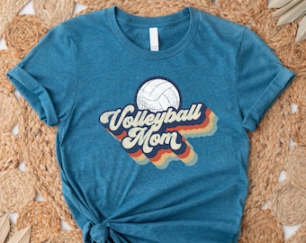 Volleyball Mom Shirt, Sport Mom Shirt,  Volleyball Mom T-Shirt, Volleyball Shirts, Gift for Mom, Volleyball Tee, Sports Mama Gift Tee