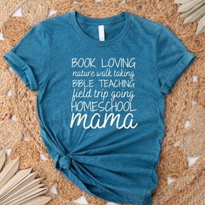 Homeschool Mama Tshirt, Homeschool Mama Shirt, Mothers Day Gift, Homeschool Shirt, Homeschooling Mom, Homeschoolers Gift Shirt, Mom Shirt
