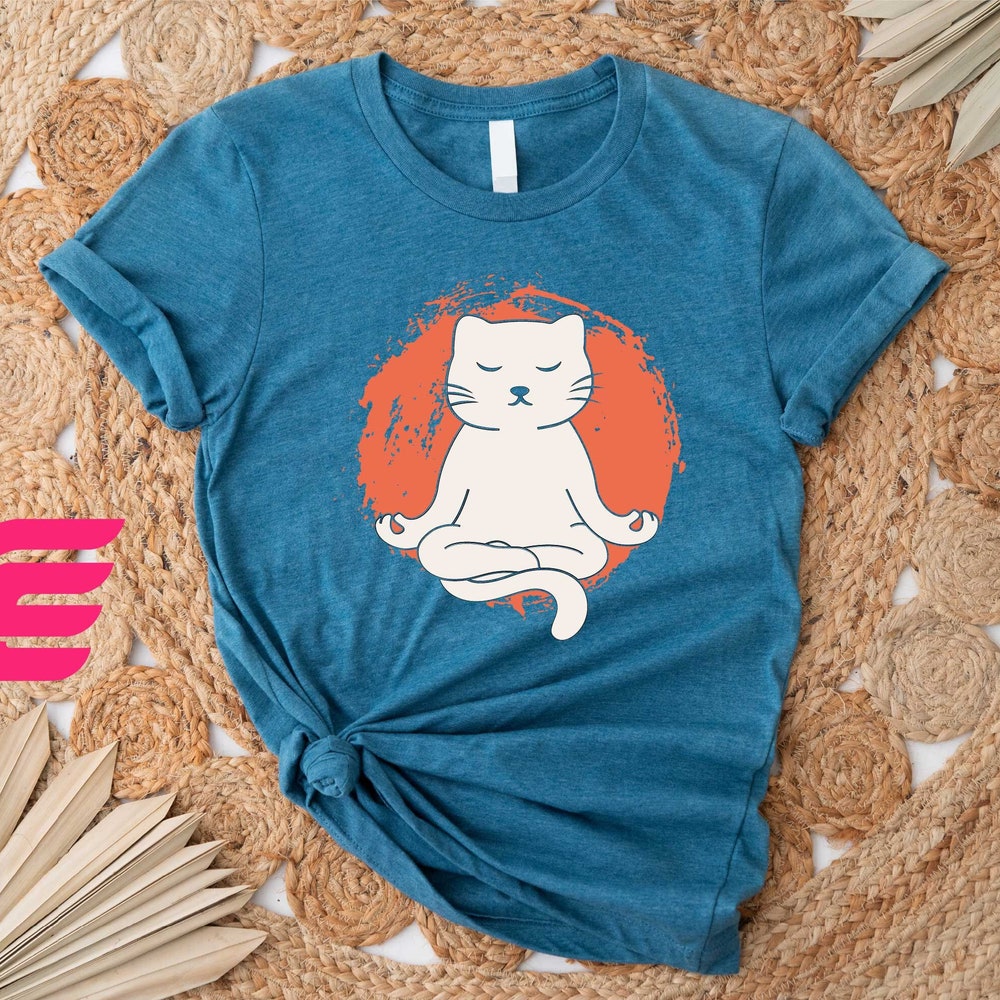 Yoga Cat Shirt, Cat Shirt, Sarcastic Shirt, Funny Cat Shirt, Namaste Shirt, Yoga Shirt, Meditation Shirt,Cat Lover Shirt,Funny Namaste Shirt Iconictees