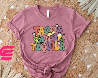 Tacos And Tequila Shirt, Cinco De Mayo Shirt, Taco Shirt, Drinking Shirt, Tequila Shirt, Mexico Shirt, Mexican Shirt, Mexican Party Shirt