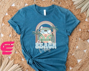 Beach Vibes Shirt, Summer Shirt, Beach Shirt, Vacation Shirt, Summer Time Shirt, Summer Vacation Shirt, Travel Shirt, Family Vacation Shirt