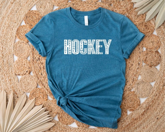 Hockey Shirt for Women, Gift for Hockey Player TShirt for Daughter, Hockey Gift for Hockey Season, Funny Ice Hockey Gift for Her