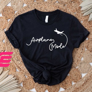 a t - shirt with the name of an airplane on it