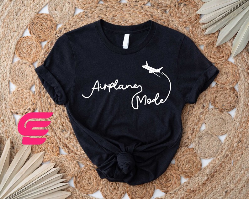 a t - shirt with the name of an airplane on it