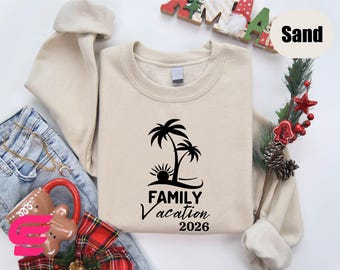 Family Vacation 2026 Shirt, Family Shirt, Vacation Group Shirts, Girls Trip Shirts, Summer Shirt, Family Vacation,Travel Shirt,Holiday Shirt