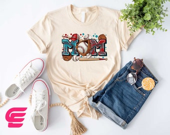 Baseball Mom Shirt, Baseball Shirt, Mom Shirt, Sports Mom Shirt, Game Day Shirt,Baseball Lover Shirt,Mothers Day Shirt,Gift For Mom,Mom Life