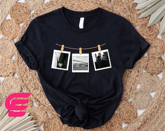 Custom Photo Shirt, Custom Polaroid Photo Shirt, Custom Picture Shirt,Polaroid Photo Shirt,Personalized Shirt,Custom Shirt,Personalized Gift