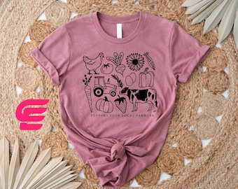 Support Your Local Farmers Shirt, Farm Girl Shirt, Farmers Shirt, Farm Life Shirt, Farmers Market Shirt,Support Local Shirt,Gift For Farmers