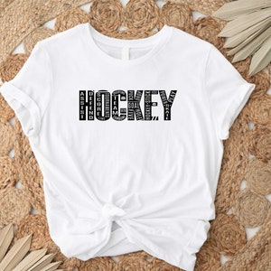 Hockey Shirt for Women, Gift for Hockey Player TShirt for Daughter, Hockey Gift for Hockey Season, Funny Ice Hockey Gift for Her image 3