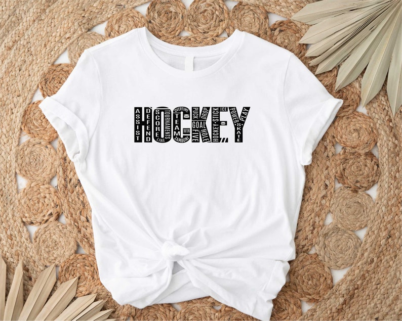 Hockey Shirt for Women, Gift for Hockey Player TShirt for Daughter, Hockey Gift for Hockey Season, Funny Ice Hockey Gift for Her image 3