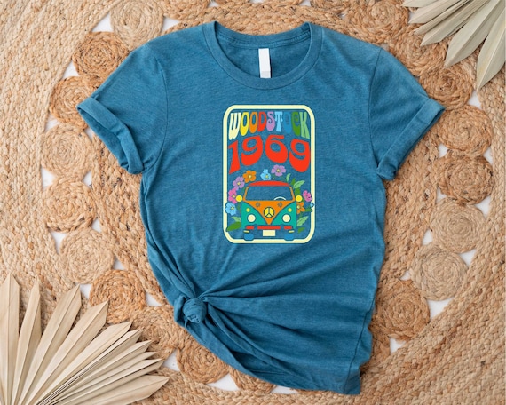Woodstock 1969  T-Shirt, Classic Music Festival Shirt, Music Festival Shirt, Music Lover Gift,Woodstock Tour Shirt,Woodstock Festival