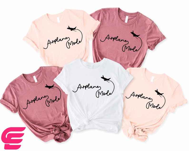 Airplane Mode Shirt, Airplane, Travel Shirt, Family Vacation Shirt, Travel Gifts,Girls Trip Shirts,Groups Shirt,Summer Shirt,Gift For Friend image 1
