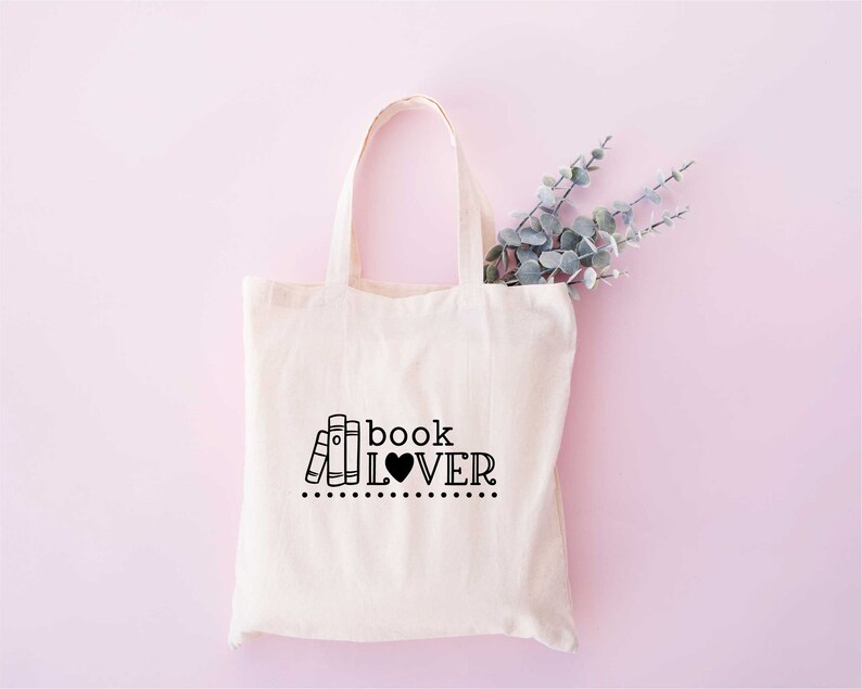 Book Lover Tote Bag, Book Tote Bag, Canvas Tote bag, Tarot Tote bag, Reader Tote bag, Book lover Tote bag, Bookish Bag, Book bag, Bookish image 2