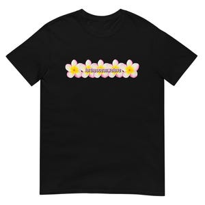 Plumeria Hawaiian Flower Short-Sleeve Unisex T-Shirt | Tropical Casual Tee for Summer Fun & Beach Wear